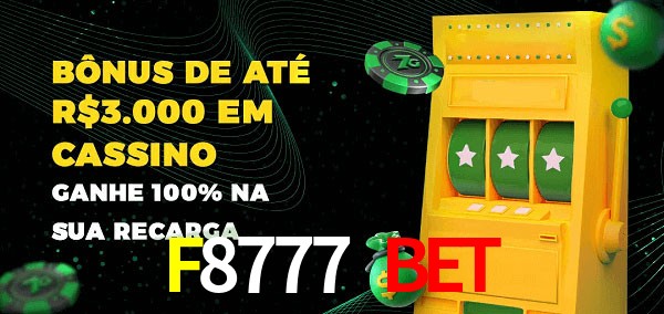F8777 Bet melhor bônus de depósito